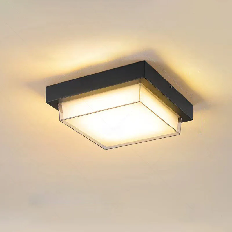 WOMO Square Outdoor Ceiling Light-WM9204 - Image 15