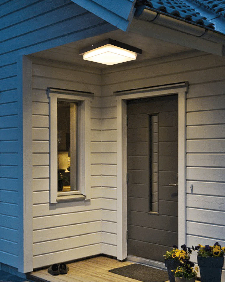 WOMO Square Outdoor Ceiling Light-WM9204 - Image 9