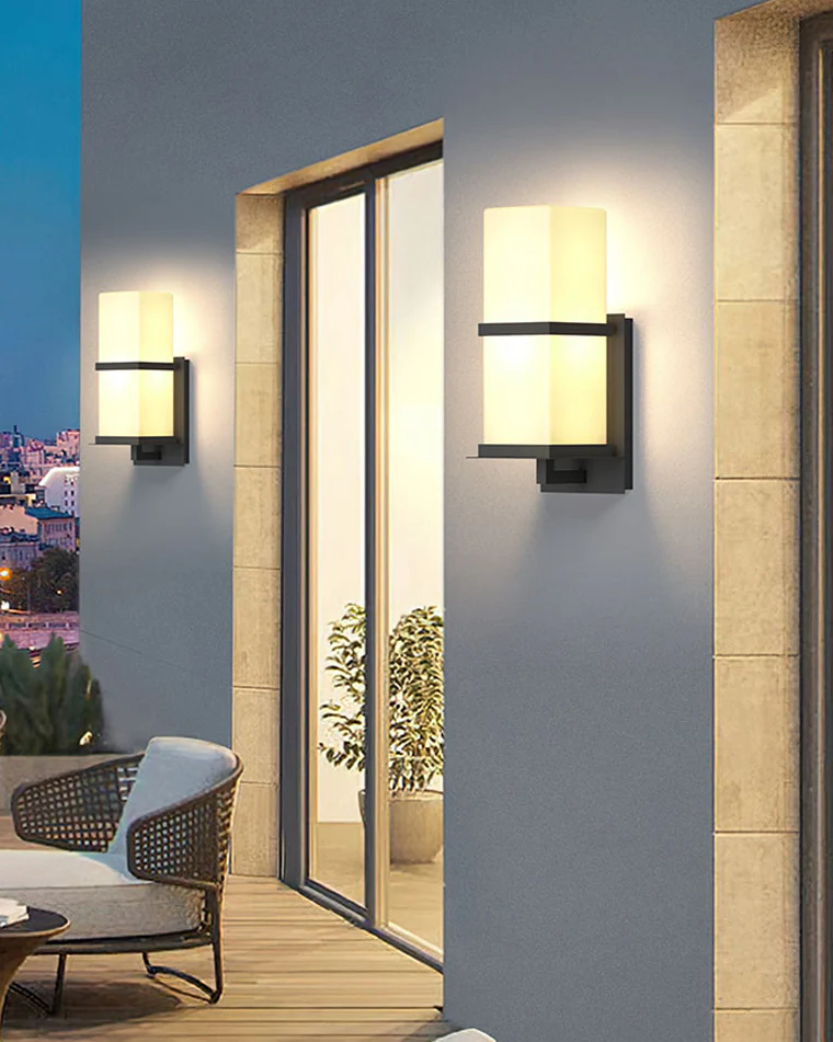 WOMO Outdoor Craftsman Glass Wall Sconce-WM9067 - Image 10