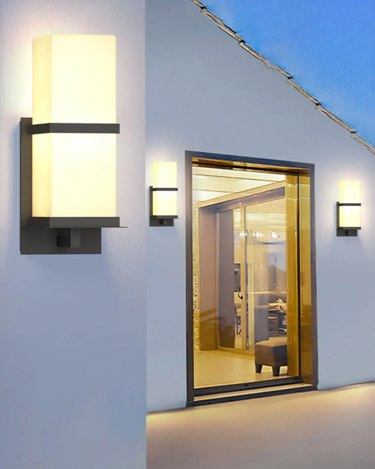 WOMO Outdoor Craftsman Glass Wall Sconce-WM9067 - Image 4