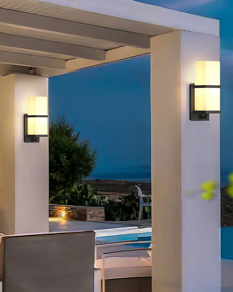 WOMO Outdoor Craftsman Glass Wall Sconce-WM9067 - Image 5