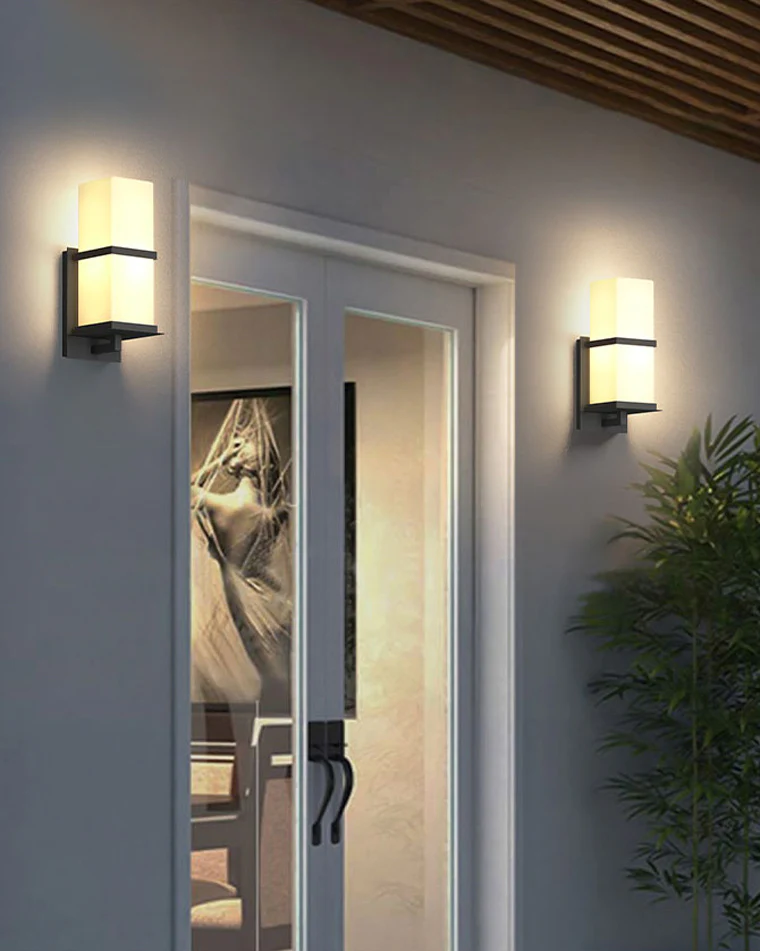 WOMO Outdoor Craftsman Glass Wall Sconce-WM9067 - Image 7