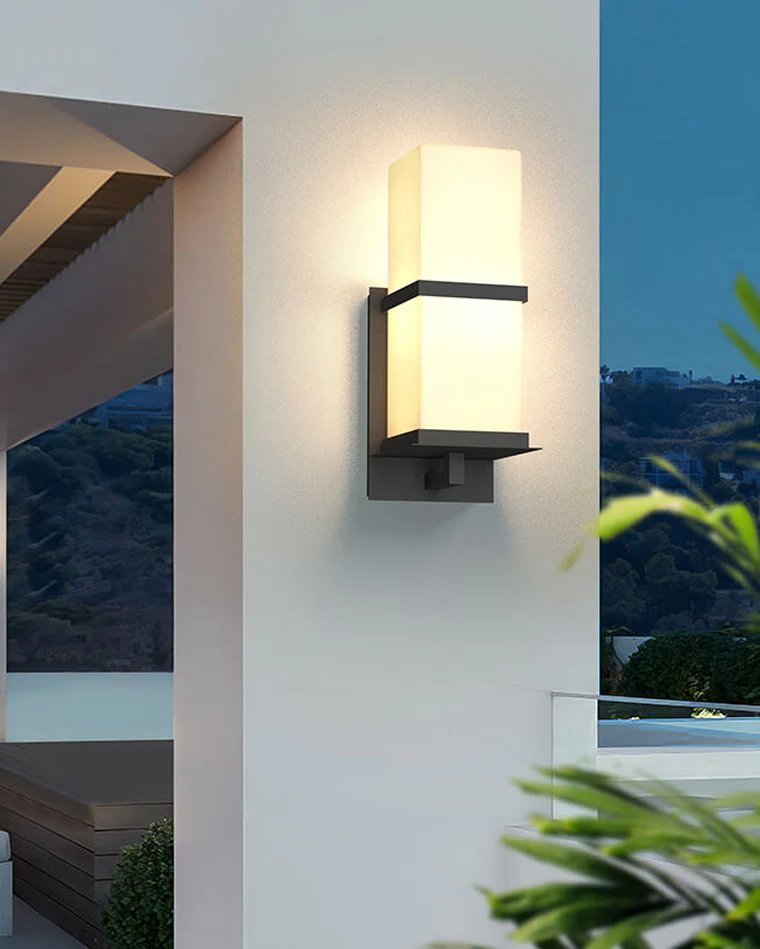 WOMO Outdoor Craftsman Glass Wall Sconce-WM9067 - Image 9