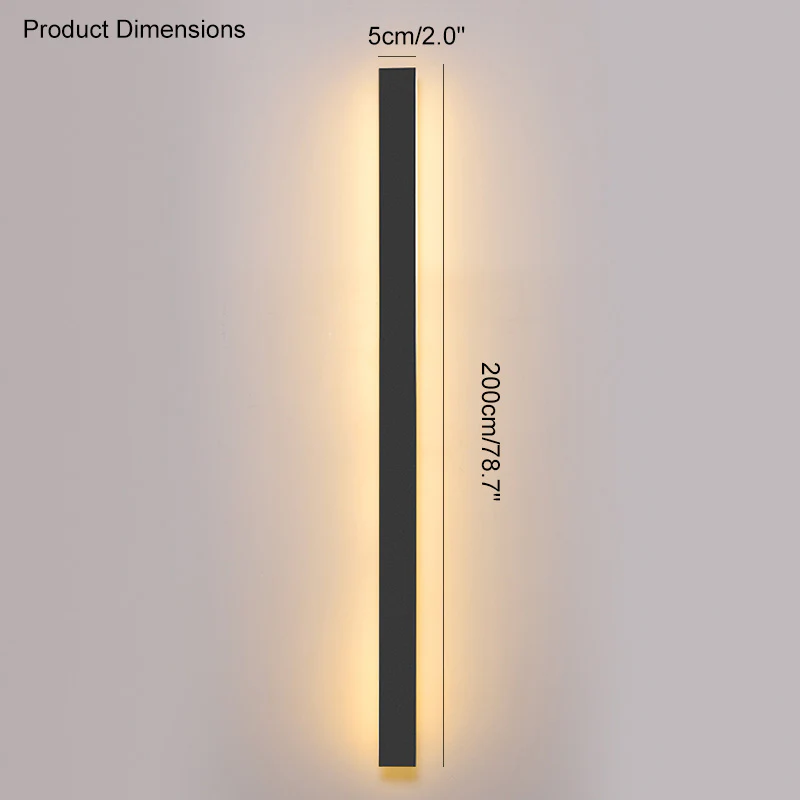WOMO Outdoor Linear Light wall-WM9000 - Image 57