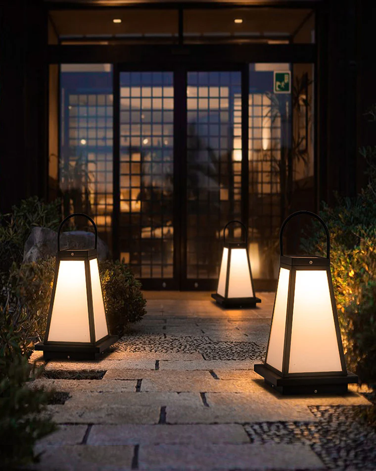 WOMO Outdoor Solar Hanging Lantern-WM9088 - Image 5