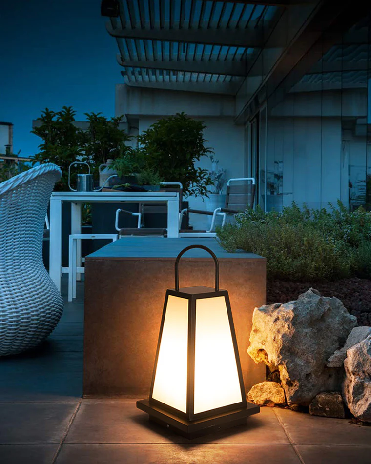 WOMO Outdoor Solar Hanging Lantern-WM9088 - Image 6