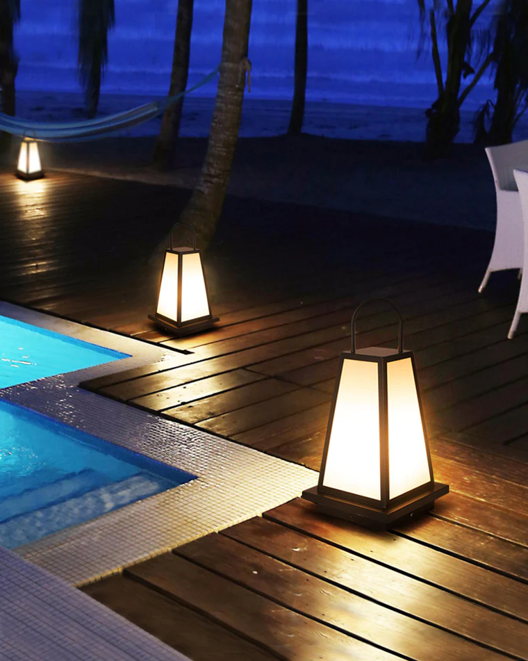 WOMO Outdoor Solar Hanging Lantern-WM9088 - Image 7