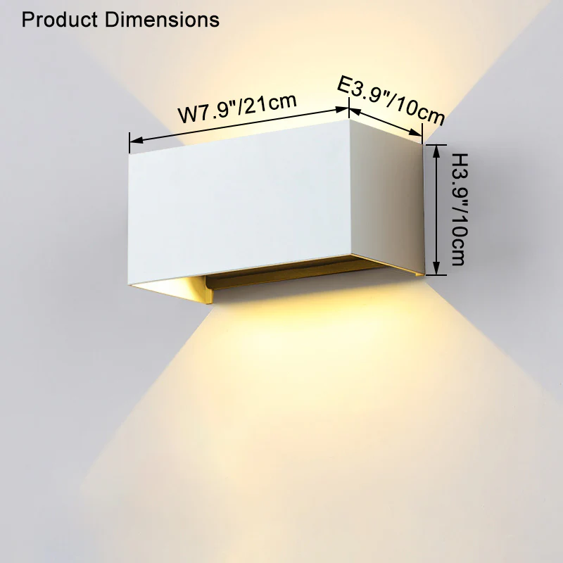 WOMO Outdoor Up Down Wall Light-WM9061 - Image 28