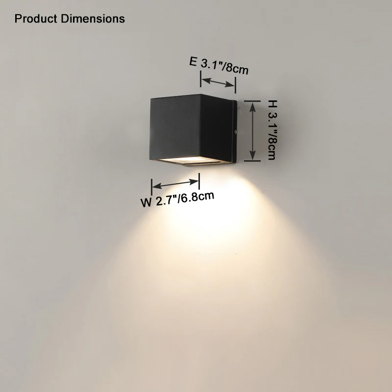 WOMO Outdoor Up Down Wall Light-WM9079 - Image 10