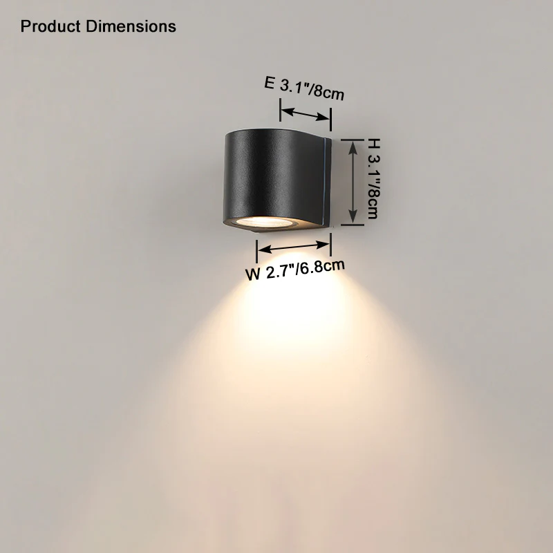 WOMO Outdoor Up Down Wall Light-WM9079 - Image 14