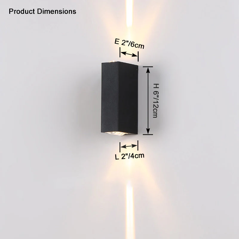 WOMO Outdoor Up Down Wall Light-WM9080 - Image 7