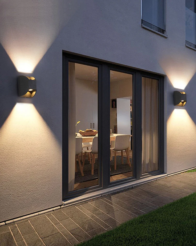 WOMO Outdoor Up Down Wall Light-WM9082 - Image 4