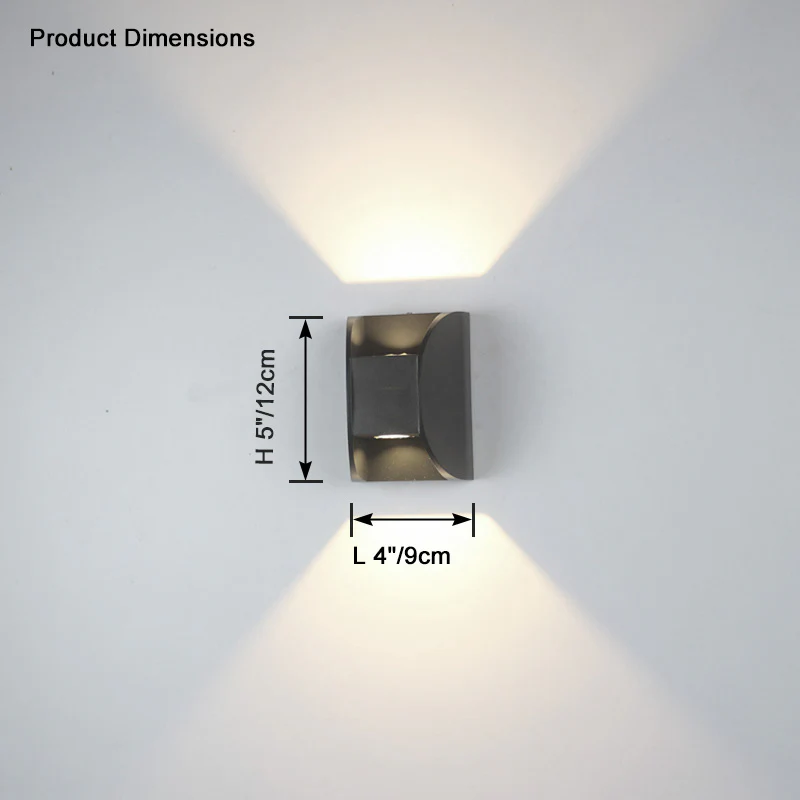 WOMO Outdoor Up Down Wall Light-WM9082 - Image 8