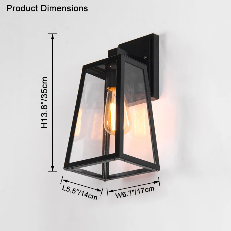 WOMO Outdoor Vintage Wall Sconce-WM9069 - Image 19