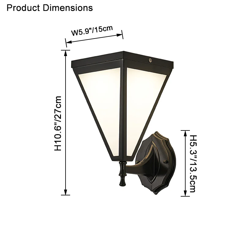 WOMO Outdoor Vintage Wall Sconce-WM9074 - Image 16