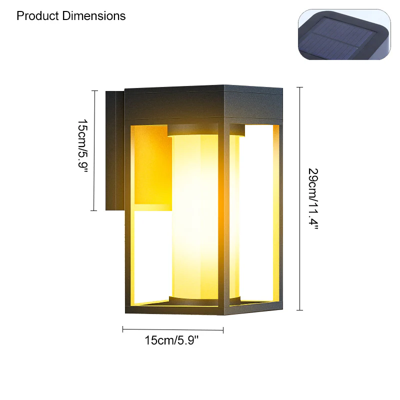 WOMO Outdoor Wall Lantern-WM9030 - Image 14