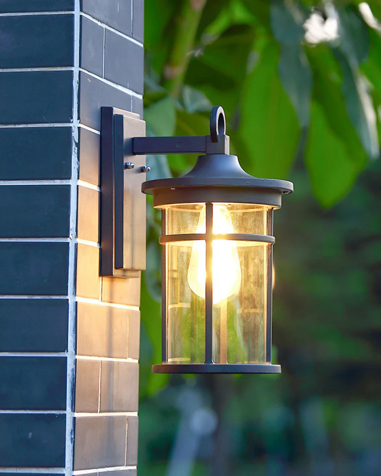 WOMO Cylinder Outdoor Wall Lantern-WM9155 - Image 5
