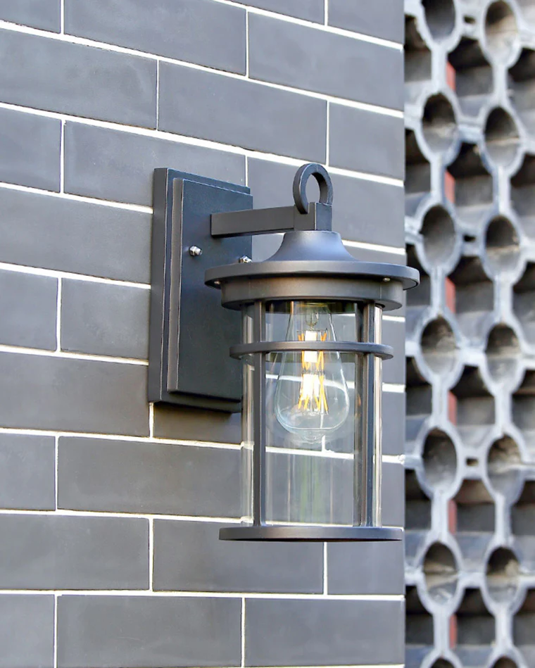 WOMO Cylinder Outdoor Wall Lantern-WM9155 - Image 6