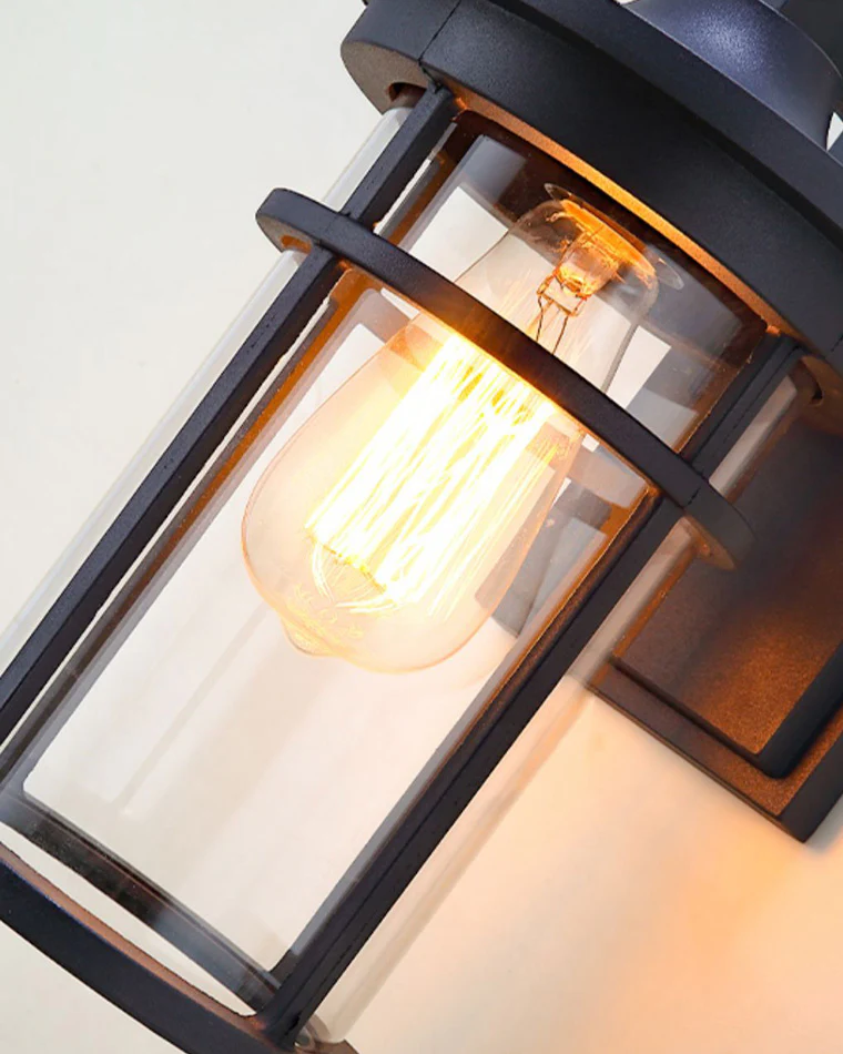 WOMO Cylinder Outdoor Wall Lantern-WM9155 - Image 7
