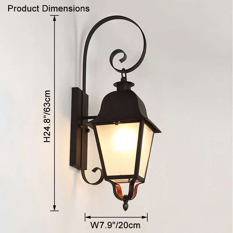 WOMO Colonial Outdoor Wall Light-WM9213 - Image 17