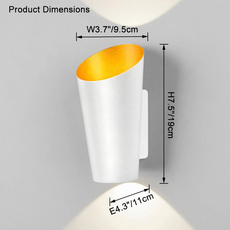 WOMO Cylinder Up Down Outdoor Wall Light-WM9139 - Image 18
