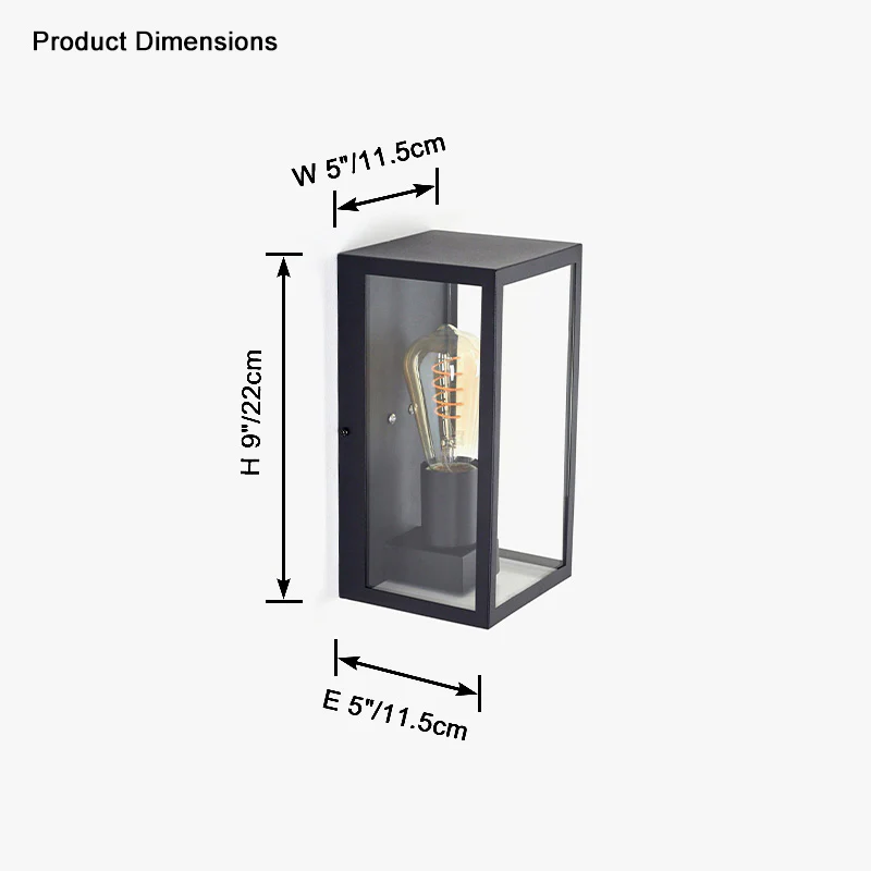 WOMO Outdoor Wall Light-WM9158 - Image 10