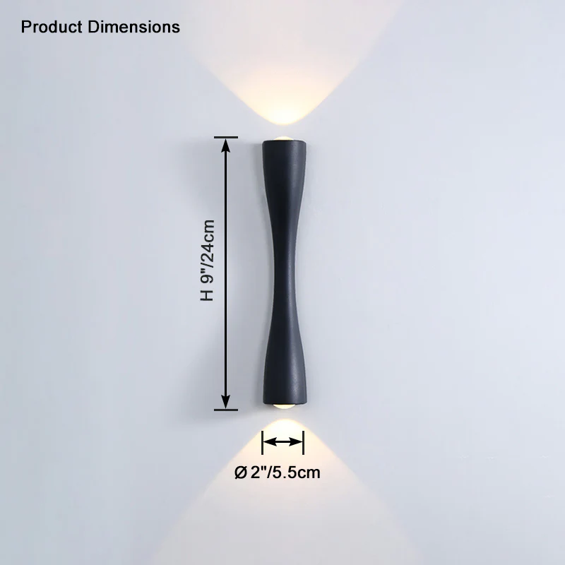 WOMO Outdoor Up Down Wall Light-WM9186 - Image 12