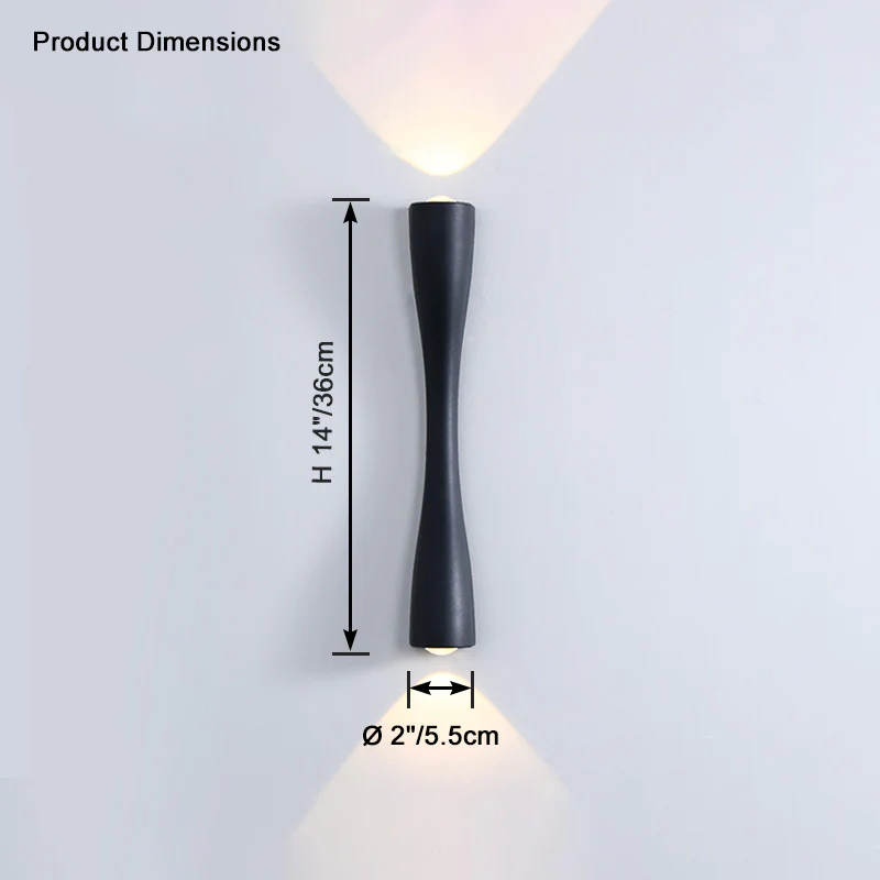 WOMO Outdoor Up Down Wall Light-WM9186 - Image 14