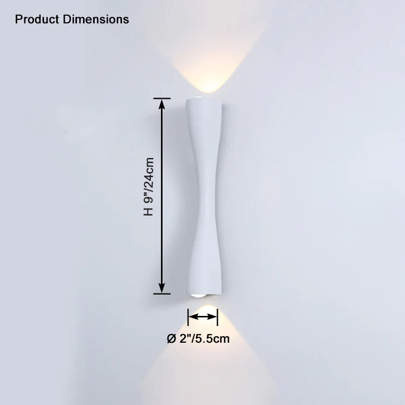WOMO Outdoor Up Down Wall Light-WM9186 - Image 18