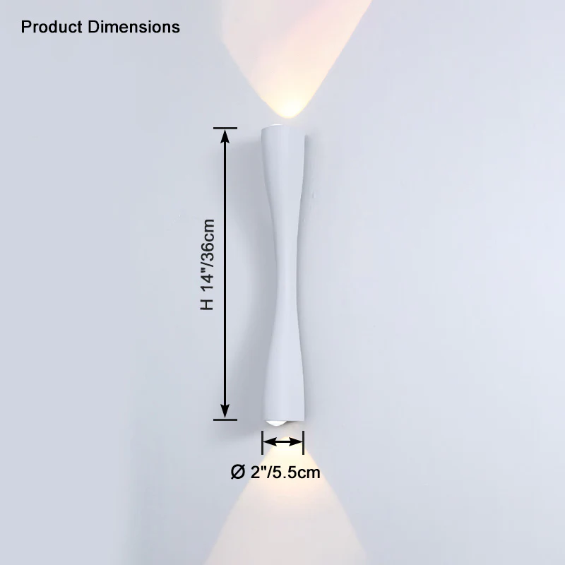 WOMO Outdoor Up Down Wall Light-WM9186 - Image 20