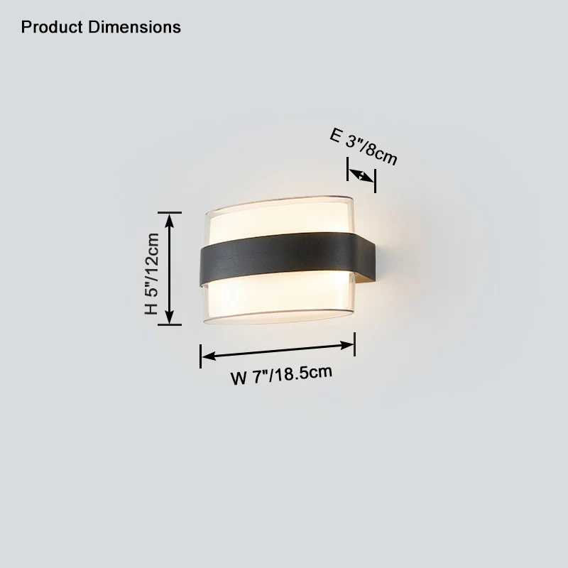 WOMO Outdoor Wall Light-WM9187 - Image 12
