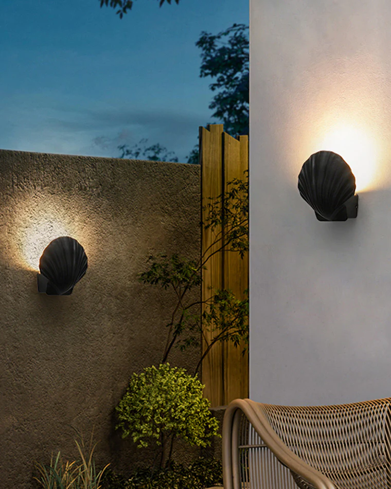 WOMO Shell Outdoor Sconce-WM9189 - Image 2