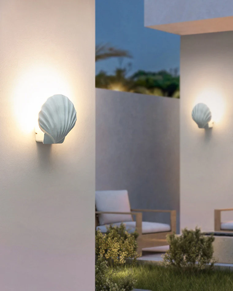 WOMO Shell Outdoor Sconce-WM9189 - Image 3