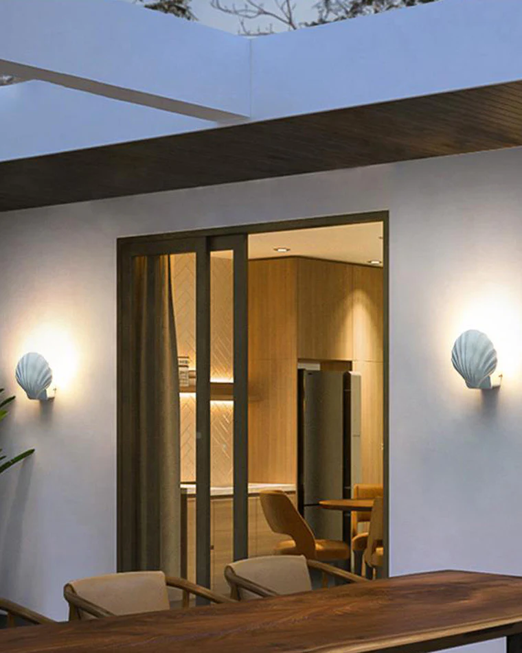 WOMO Shell Outdoor Sconce-WM9189 - Image 5