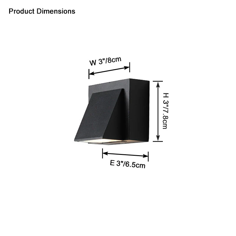 WOMO Outdoor Up Down Wall Light-WM9190 - Image 11