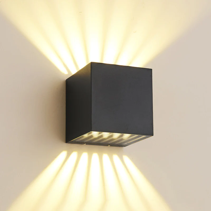 WOMO Square Outdoor Up Down Wall Light-WM9194 - Image 8