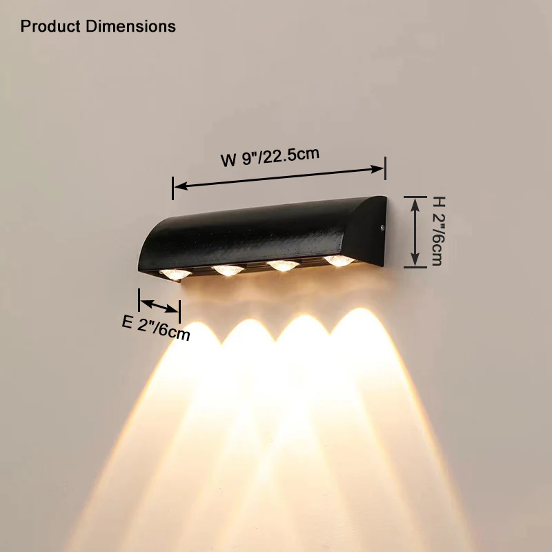 WOMO Outdoor Down Wall Light-WM9198 - Image 15