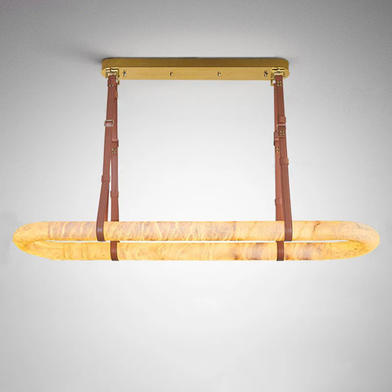 WOMO Oval Alabaster Chandelier-WM2871 - Image 18
