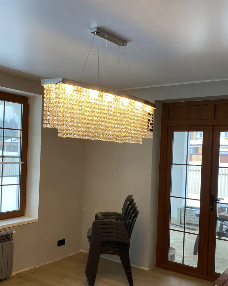 WOMO Oval Crystal Chandelier-WM2071b - Image 13