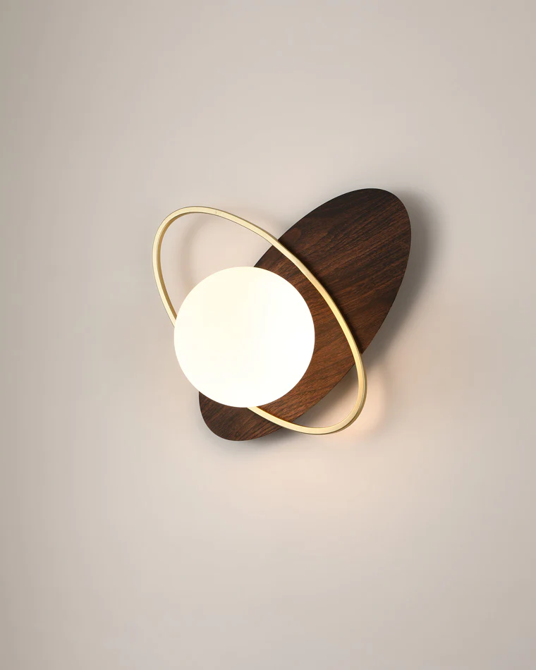 WOMO Frosted Glass Oval Accent Wall Sconce-WM6064 - Image 11