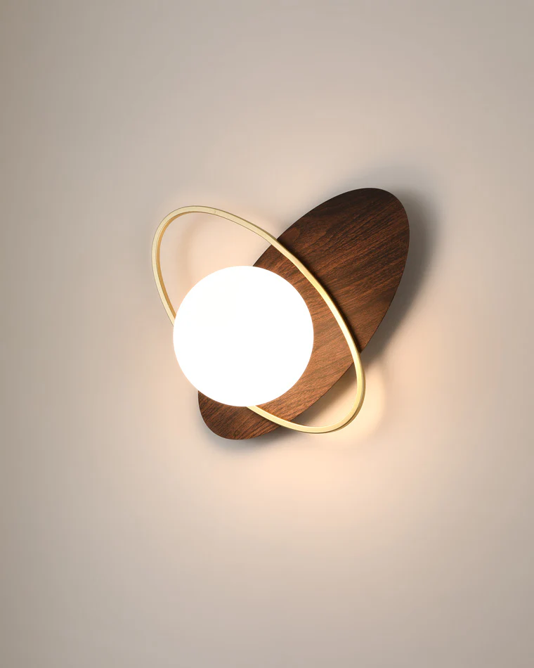 WOMO Frosted Glass Oval Accent Wall Sconce-WM6064 - Image 18