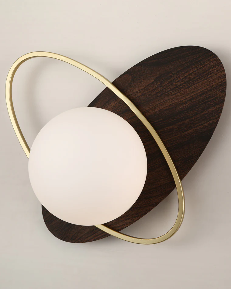 WOMO Frosted Glass Oval Accent Wall Sconce-WM6064 - Image 26