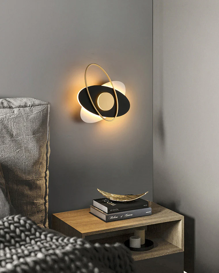 WOMO Frosted Glass Oval Accent Wall Sconce-WM6064 - Image 3