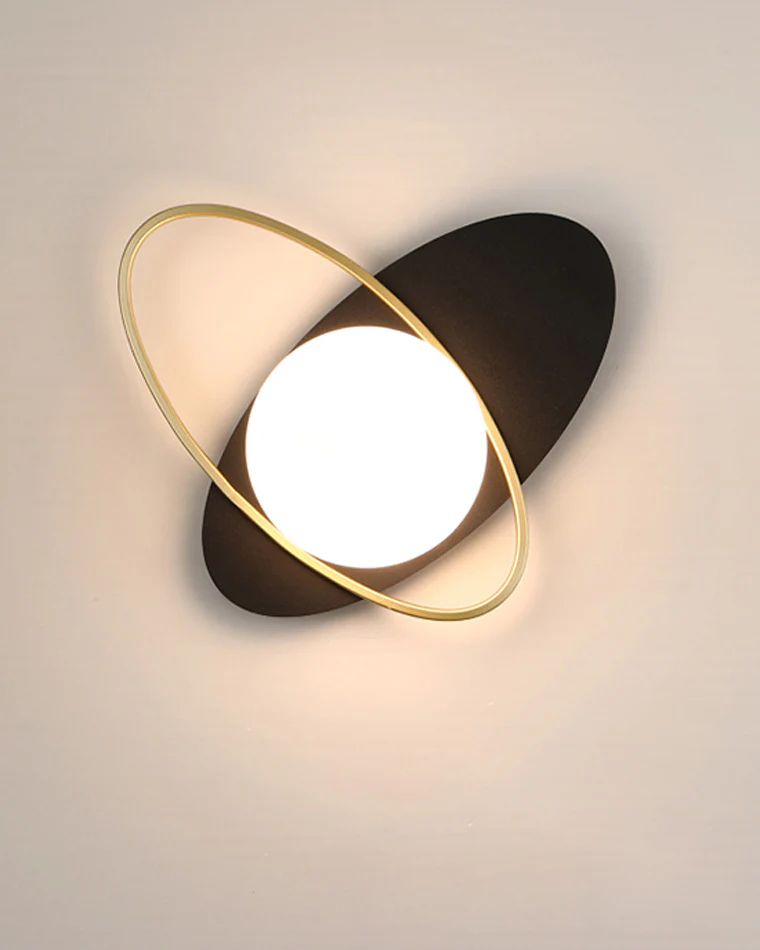 WOMO Frosted Glass Oval Accent Wall Sconce-WM6064 - Image 40