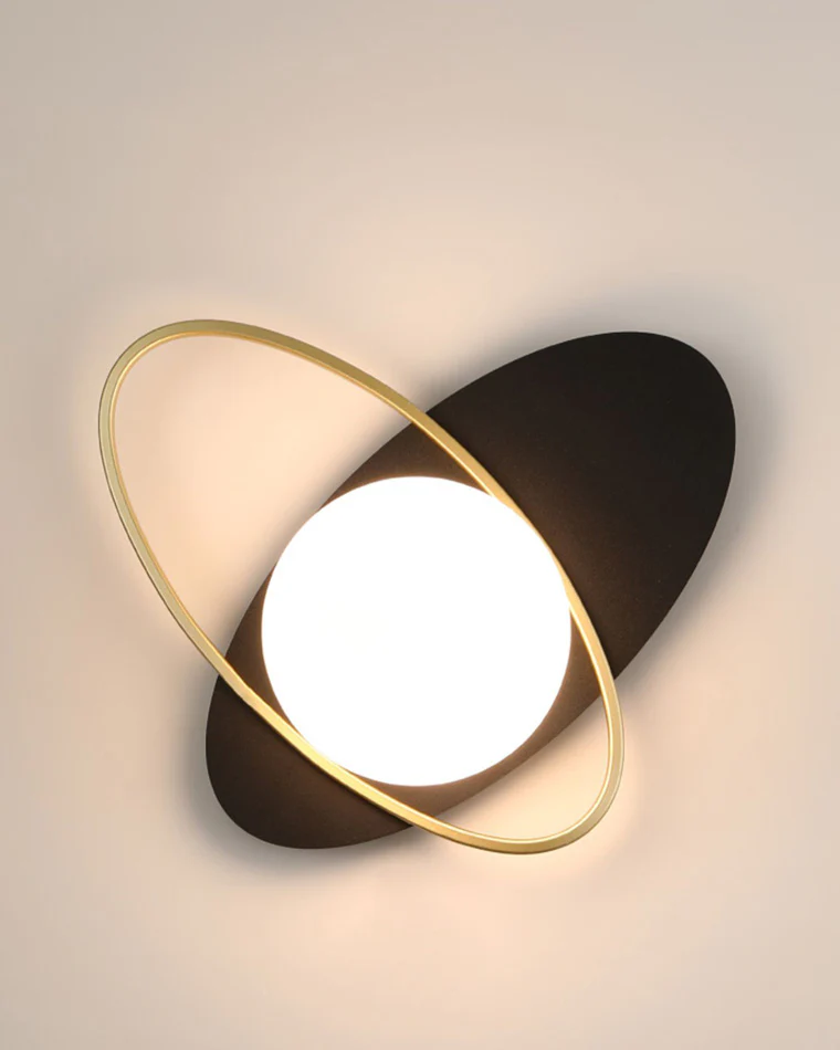WOMO Frosted Glass Oval Accent Wall Sconce-WM6064 - Image 46