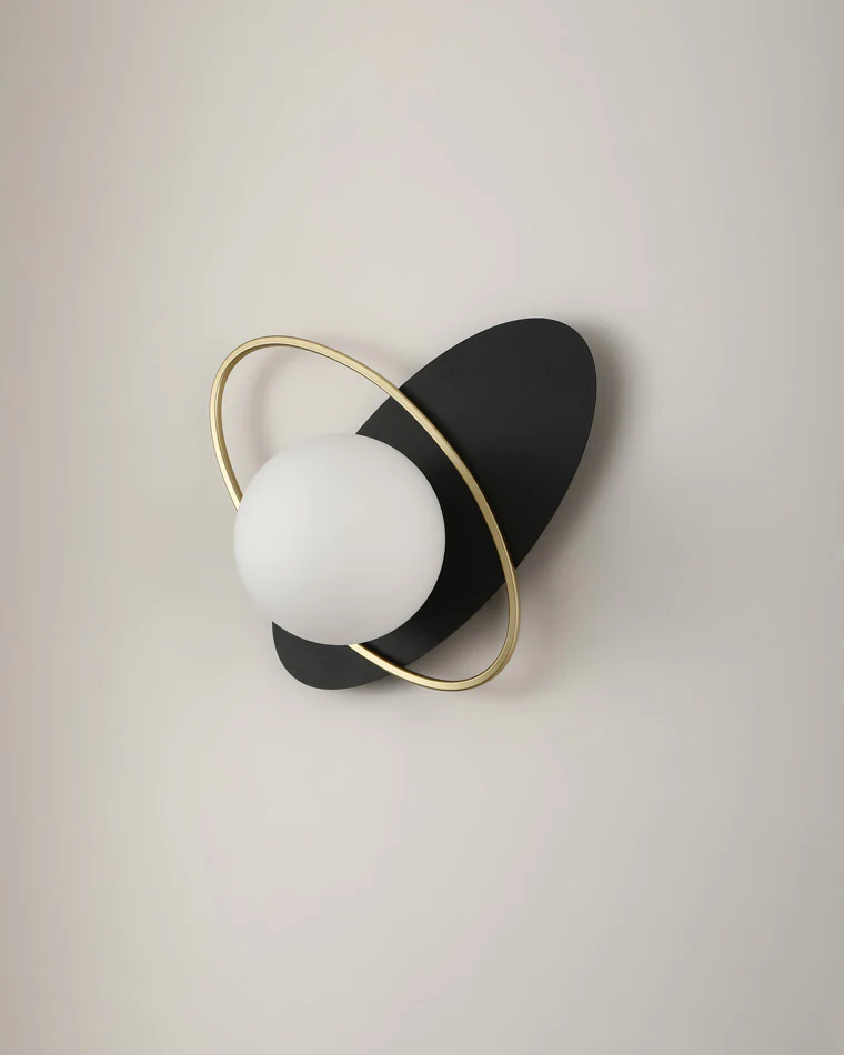 WOMO Frosted Glass Oval Accent Wall Sconce-WM6064 - Image 58