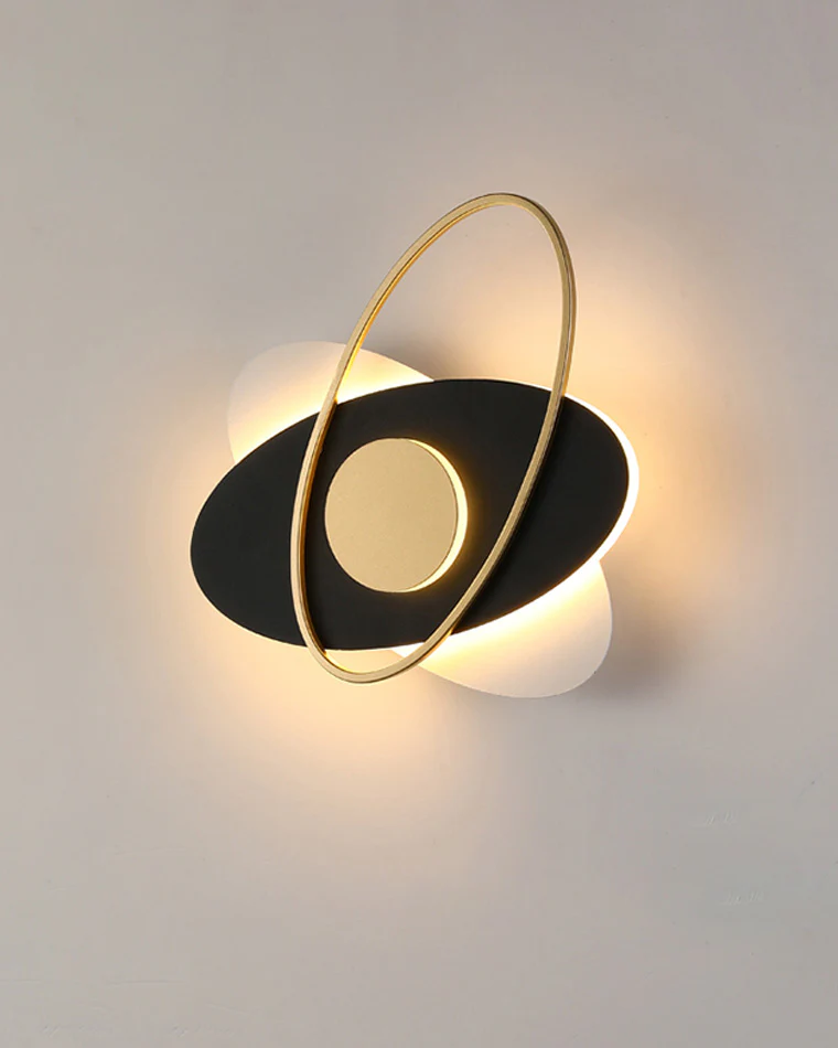 WOMO Frosted Glass Oval Accent Wall Sconce-WM6064 - Image 6