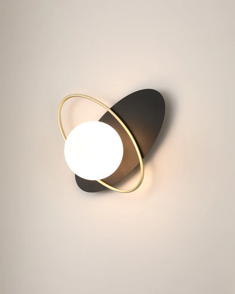 WOMO Frosted Glass Oval Accent Wall Sconce-WM6064 - Image 60