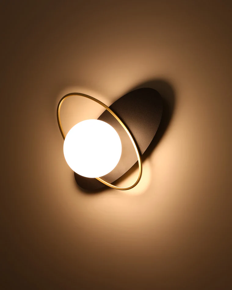 WOMO Frosted Glass Oval Accent Wall Sconce-WM6064 - Image 61