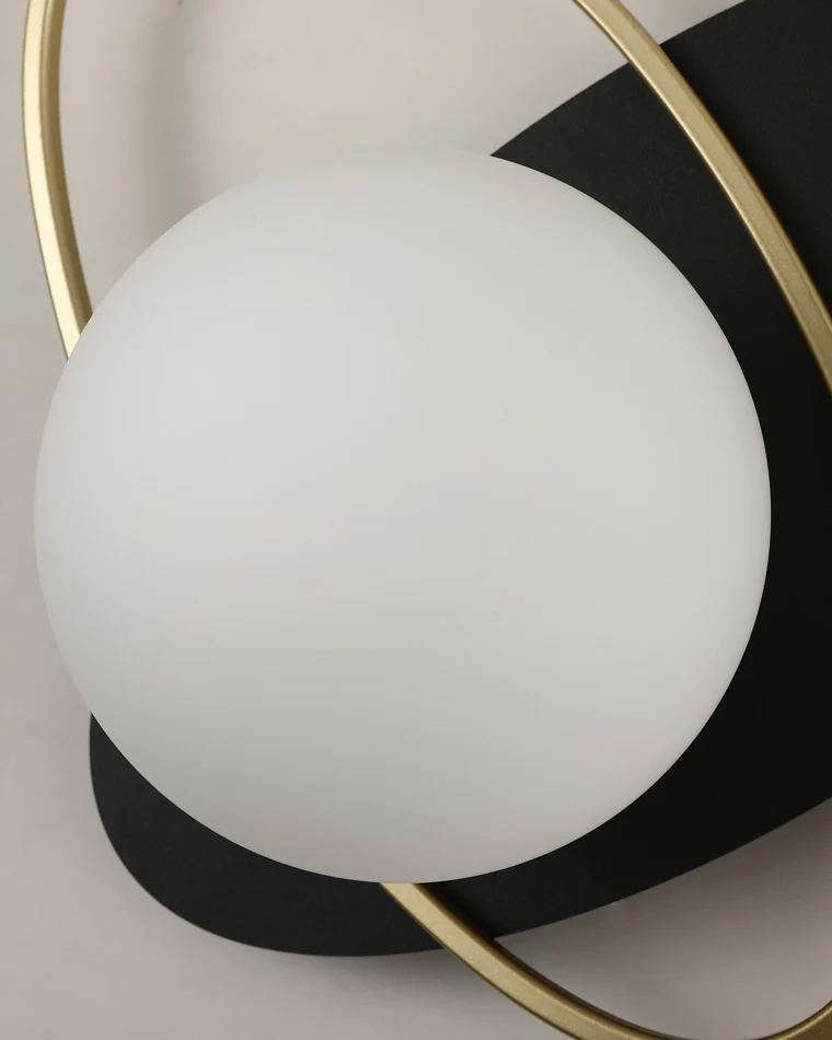 WOMO Frosted Glass Oval Accent Wall Sconce-WM6064 - Image 67